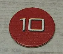 BIONICLE Quest for Makuta: Adventure Game - Token, Rahi Scorpion value 10