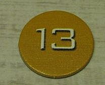 BIONICLE Quest for Makuta: Adventure Game - Token, Rahi Tiger value 13