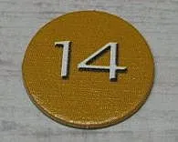 BIONICLE Quest for Makuta: Adventure Game - Token, Rahi Tiger value 14