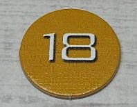 BIONICLE Quest for Makuta: Adventure Game - Token, Rahi Tiger value 18