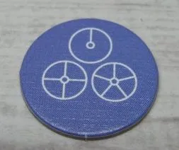 BIONICLE Quest for Makuta: Adventure Game - Token, Temple Key Token 4