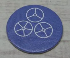 BIONICLE Quest for Makuta: Adventure Game - Token, Temple Key Token 7