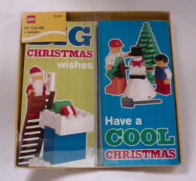 Holiday Greeting Cards, 'BIG CHRISTMAS wishes' and 'Have a COOL CHRISTMAS' Pattern