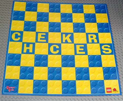 DUPLO Checkers Game Board