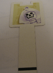 Treasure Quest Key Skeleton Wearing White Headress