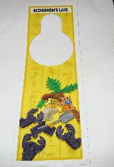 Treasure Quest Door Hanger Scorpion's Lair