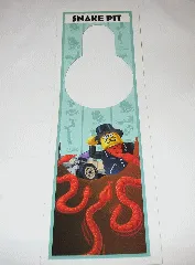 Treasure Quest Door Hanger Snake Pit