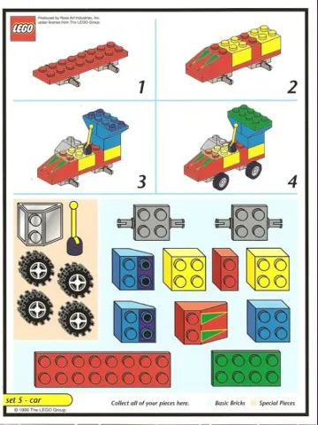 Creator Board Game Model Card Black Border Set 5 Car