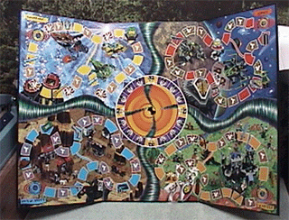 Time Cruisers Board Game, Game Board