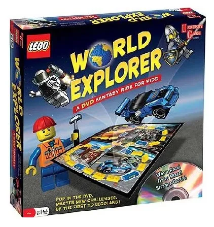 University Games LEGO World Explorer DVD Game