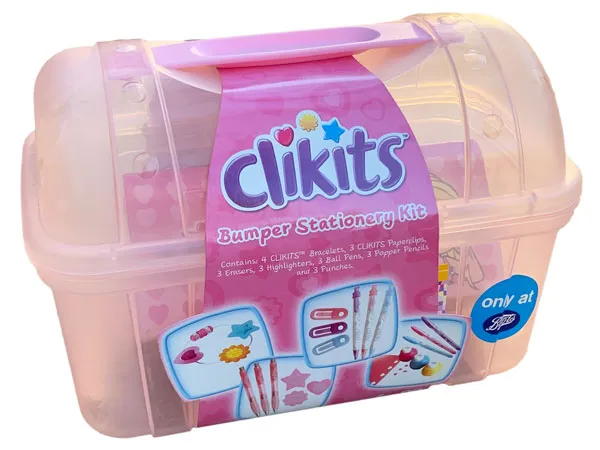 Stationery Set, Clikits Bumper Stationery Kit (Boots Exclusive)