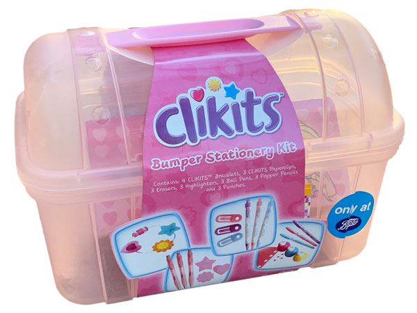 Stationery Set, Clikits Bumper Stationery Kit (Boots Exclusive)