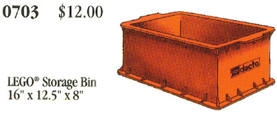 Dacta Storage Bin 16" x 12.5" x 8"