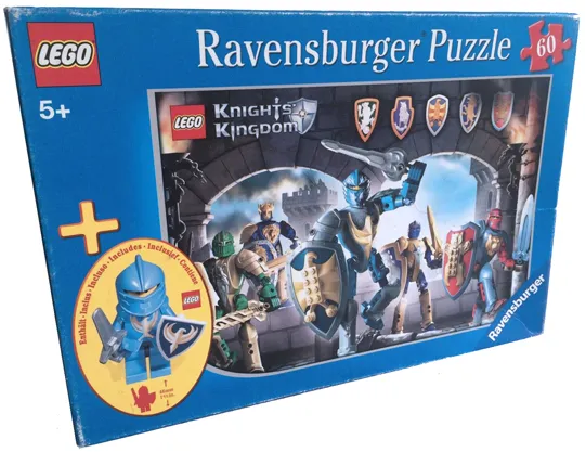 Ravensburger, Knights Kingdom II Jayko Puzzle (includes minifigure)