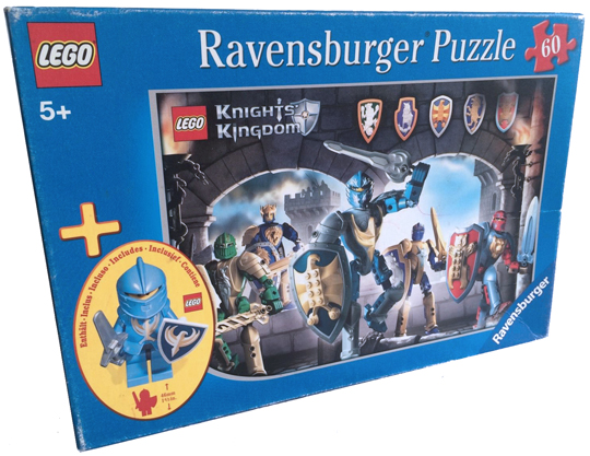 Ravensburger, Knights Kingdom II Jayko Puzzle (includes minifigure)