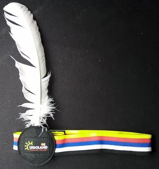 Headdress with Feather, LEGOLAND Billund Resort