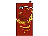 Towel, Ninjago Fire 75 x 150 cm