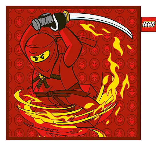 Bedding, Pillow - NINJAGO Fire