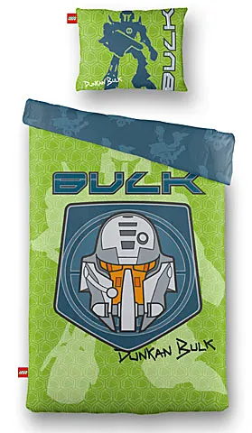 Bedding, Duvet Cover and Pillowcase (140 x 200 cm) - Hero Factory Dunkan Bulk