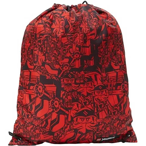 Gym Bag, NINJAGO Red and Black
