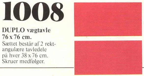 Duplo Plates for Wallboard (38 x 76 cm each)