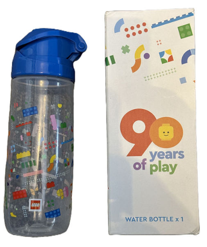 Drink Bottle 90 Years of Play - Transparent 750ml