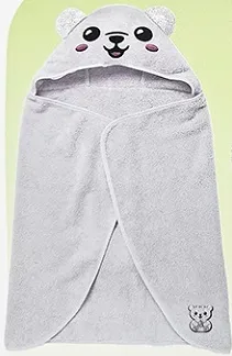 Towel, DUPLO Bear, Hooded, 90 x 110 cm