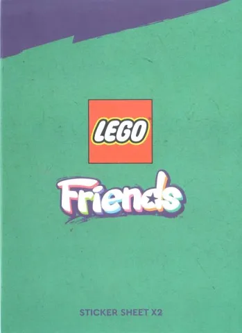Sticker Sheet, Friends Set of 2 Sheets
