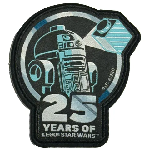 Sticker Sheet, 25 Years of LEGO Star Wars (R2-D2 Logo), Fabric