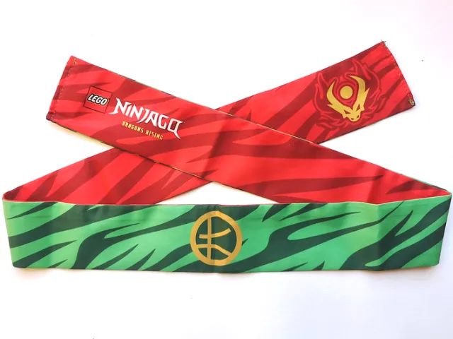 Headgear, Headband Green / Red, NINJAGO