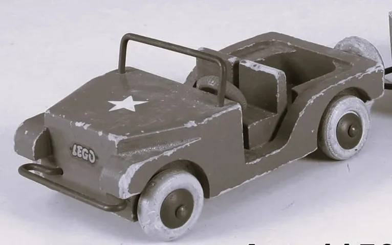 Wooden Car - Jeep
