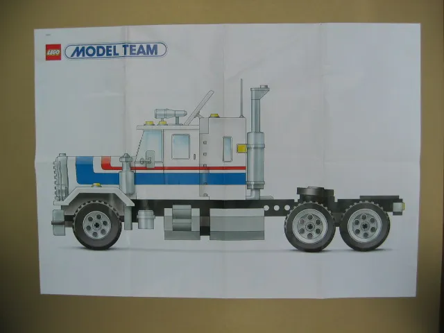 Model Team Poster - (Set 5580)
