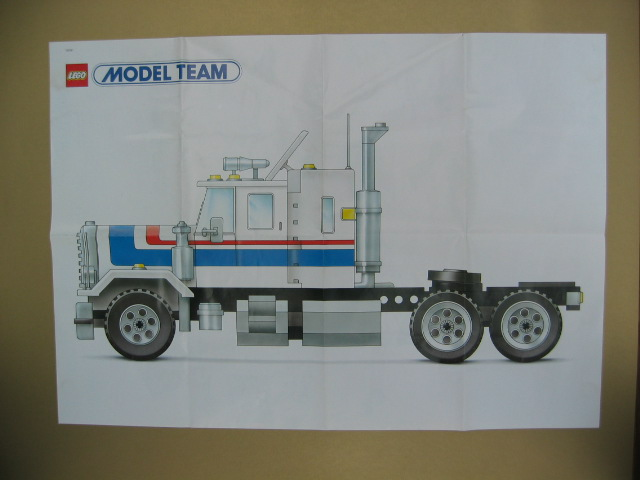 Model Team Poster - (Set 5580)