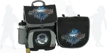 School Bag Set Bionicle Toa (Small) with Sports Bottle and Shoulder Bag