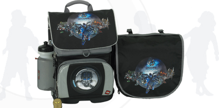 School Bag Set Bionicle Toa (Small) with Sports Bottle and Shoulder Bag