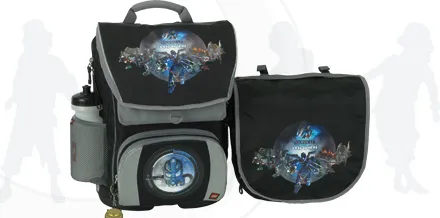 School Bag Set Bionicle Toa (Large) with Sports Bottle and Shoulder Bag
