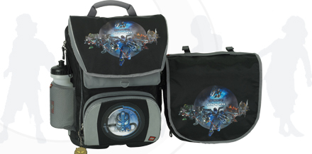 School Bag Set Bionicle Toa (Large) with Sports Bottle and Shoulder Bag
