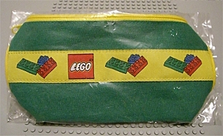 Pencil Case, Bricks and LEGO Logo Pattern