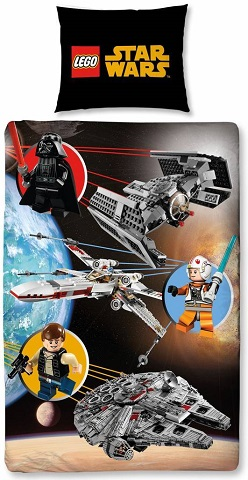 Bedding, Duvet Cover and Pillowcase - Star Wars 2-in-1