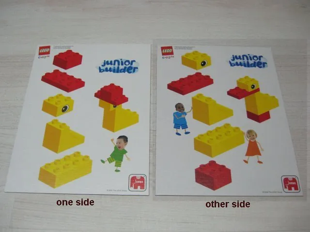 Explore Junior Builder Board Game, Game Card 1