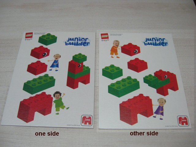 Explore Junior Builder Board Game, Game Card 2