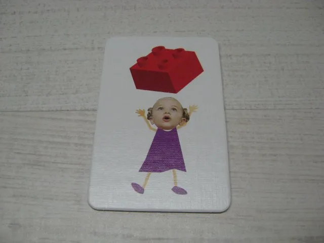 Explore Junior Builder Board Game, Game Card 7, Brick Card