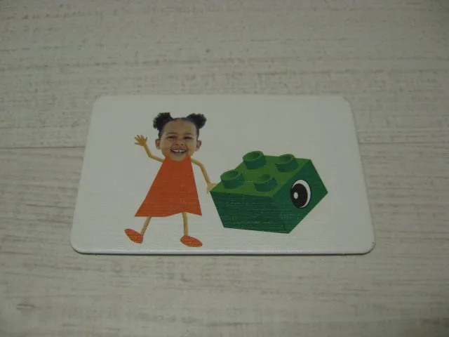 Explore Junior Builder Board Game, Game Card 10, Brick Card