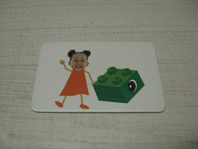 Explore Junior Builder Board Game, Game Card 10, Brick Card