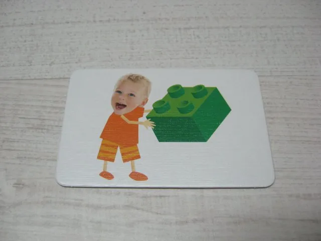 Explore Junior Builder Board Game, Game Card 14, Brick Card