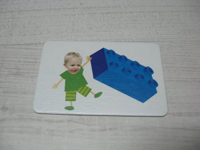 Explore Junior Builder Board Game, Game Card 16, Brick Card