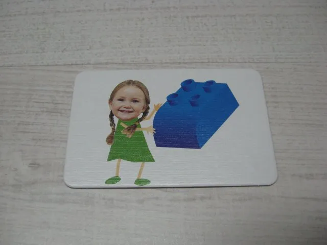 Explore Junior Builder Board Game, Game Card 19, Brick Card