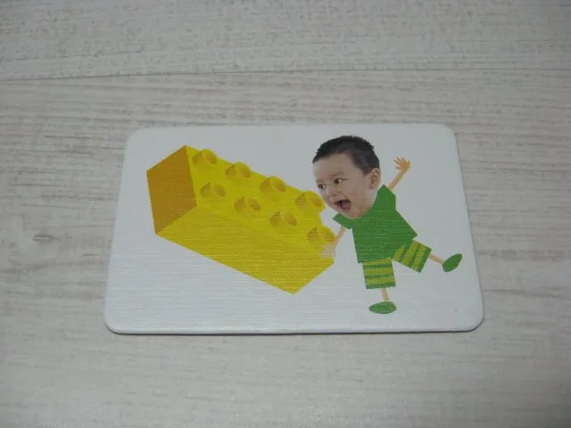 Explore Junior Builder Board Game, Game Card 22, Brick Card