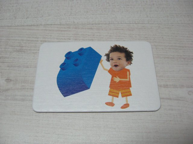 Explore Junior Builder Board Game, Game Card 24, Brick Card