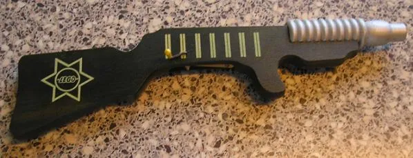 Wooden Gun - Space Gun, Rifle {Rumpistol}